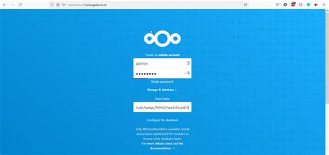 so in your php. . Nextcloud install smbclient